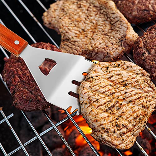 2 Pieces BBQ Extra Long Grill Turner and Grill Spatula