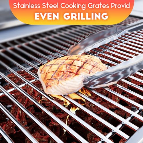 19.5" x 25.8'' Stainless Steel Cooking Grill Grates for Weber