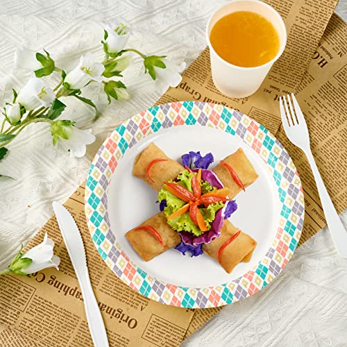 160 Paper 10 Inch Paper Plates (160 Count)