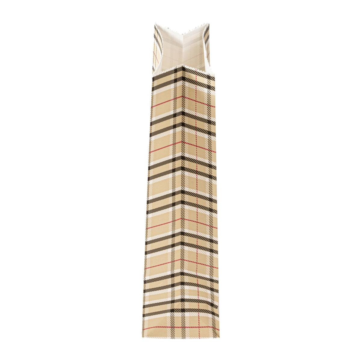 Paper Plaid Bag (100 Count)