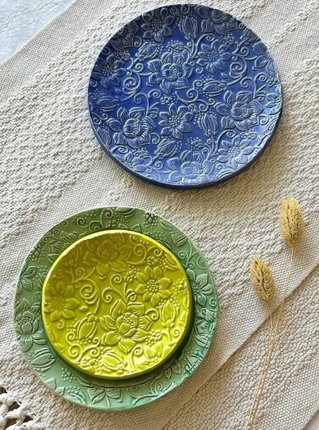 Embossing Rolling Pin GINKGO with Ginkgo Biloba Leaves Pattern