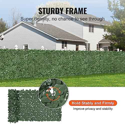 Artificial Ivy Privacy Fence Screen