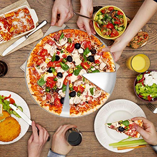 Pizza Pan, 9/10/12 Inch Stainless Steel Pizza Pans Trays Set of 3