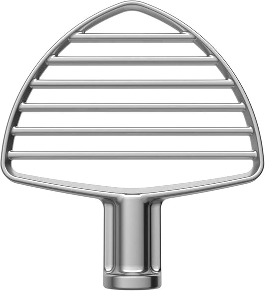 KitchenAid KSMPB7SSC Stainless Steel Pastry Beater Attachment for Commercial 8-Quart Bowl-Lift Stand Mixers (KSM8990 & KSMC895)