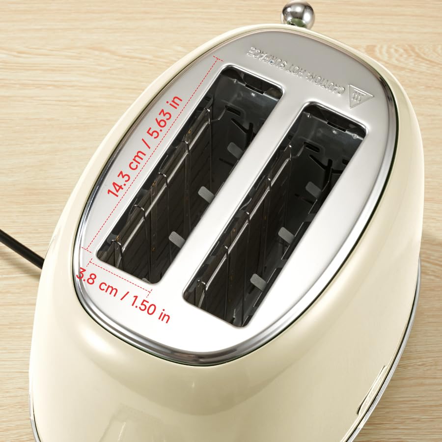 Retro 2‑Slice Toaster