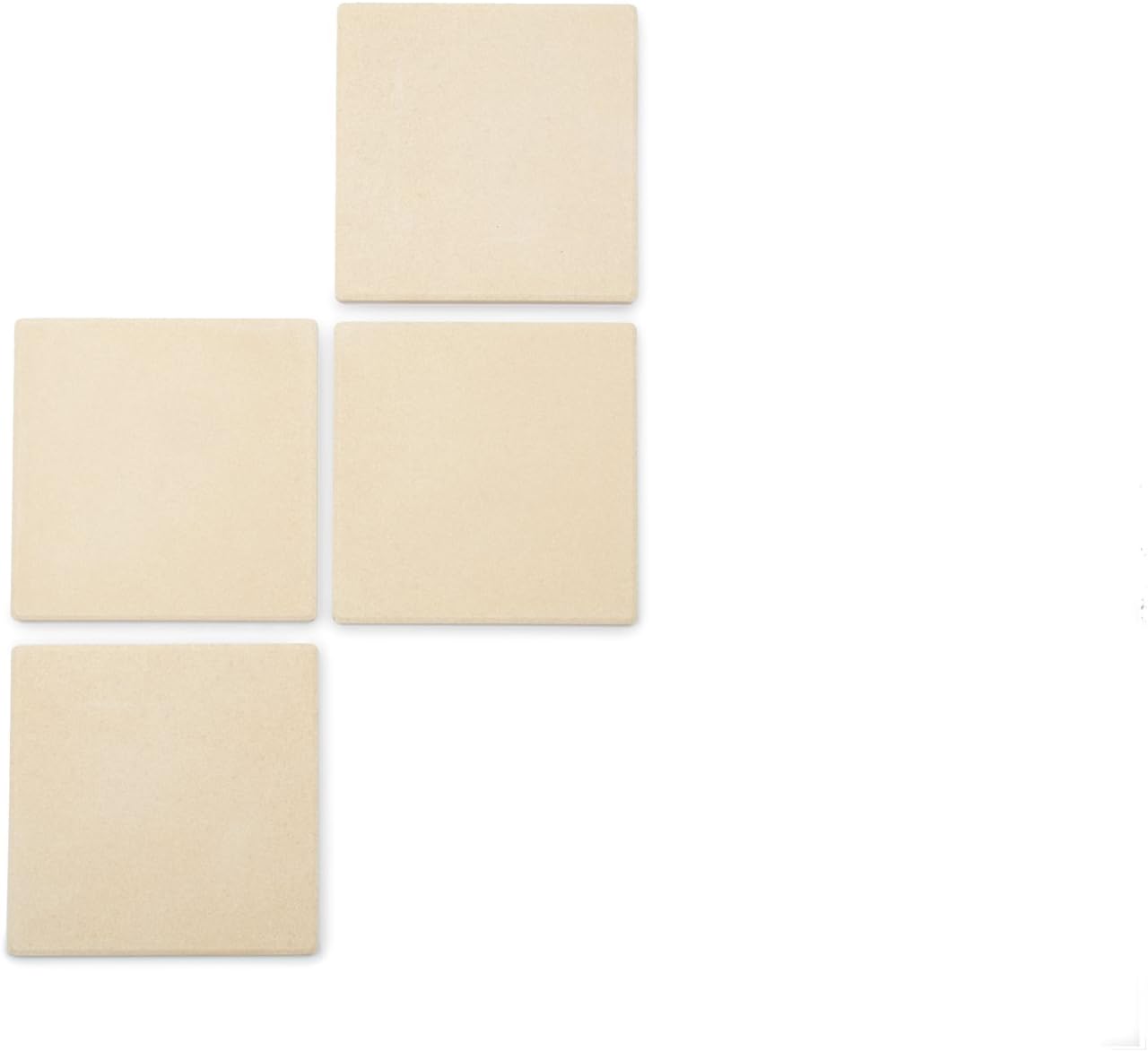 Outset Square Cordierite Pizza Stone Grill Tile