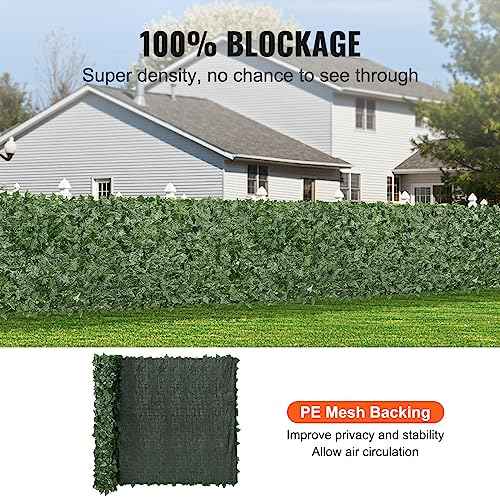 Artificial Ivy Privacy Fence Screen