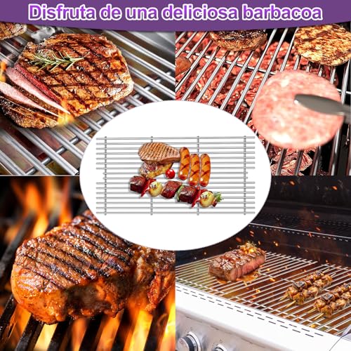 1 Pack 54911 Cooking Grid Grates with 2 Pack 54921 Replacement for Viking VGBQ 30 in T Series