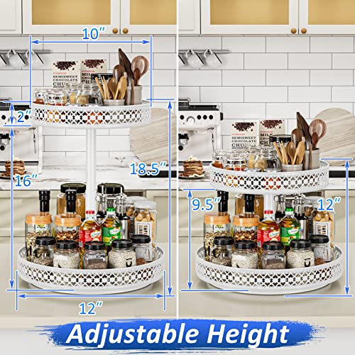 2 Tier Lazy Susan Organizer