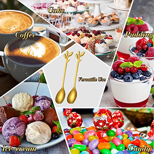 100 Pcs Demitasse Espresso Spoons Tea Spoon Bulk 4.33" (100 Count)