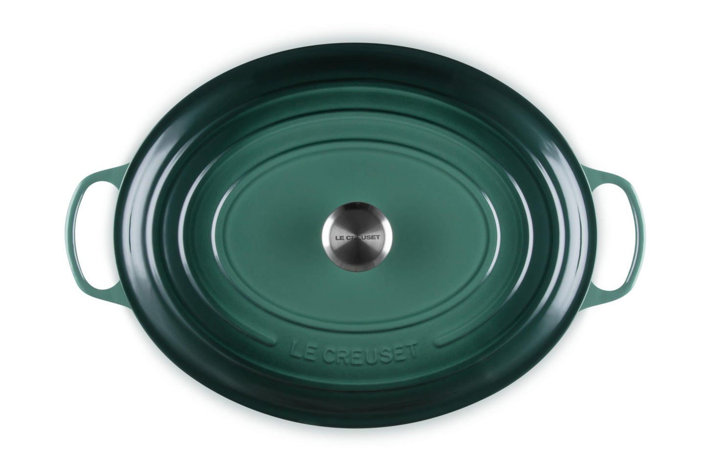 Enameled Cast Iron Oval Dutch Oven