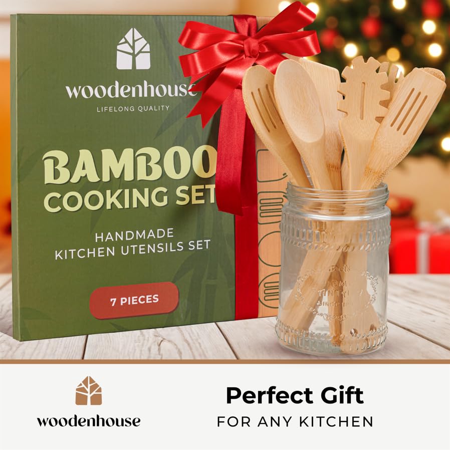 Wooden Utensil Set (7 Count)