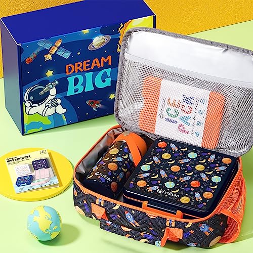 Kids Bento Lunch Box with 4 Compartments