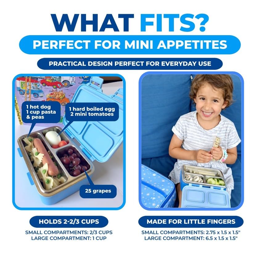 Small Stainless Steel Lunch Box for Baby Toddlers