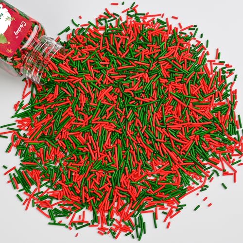 Christmas Sprinkles for Cake Decorating (4.23 Ounce)
