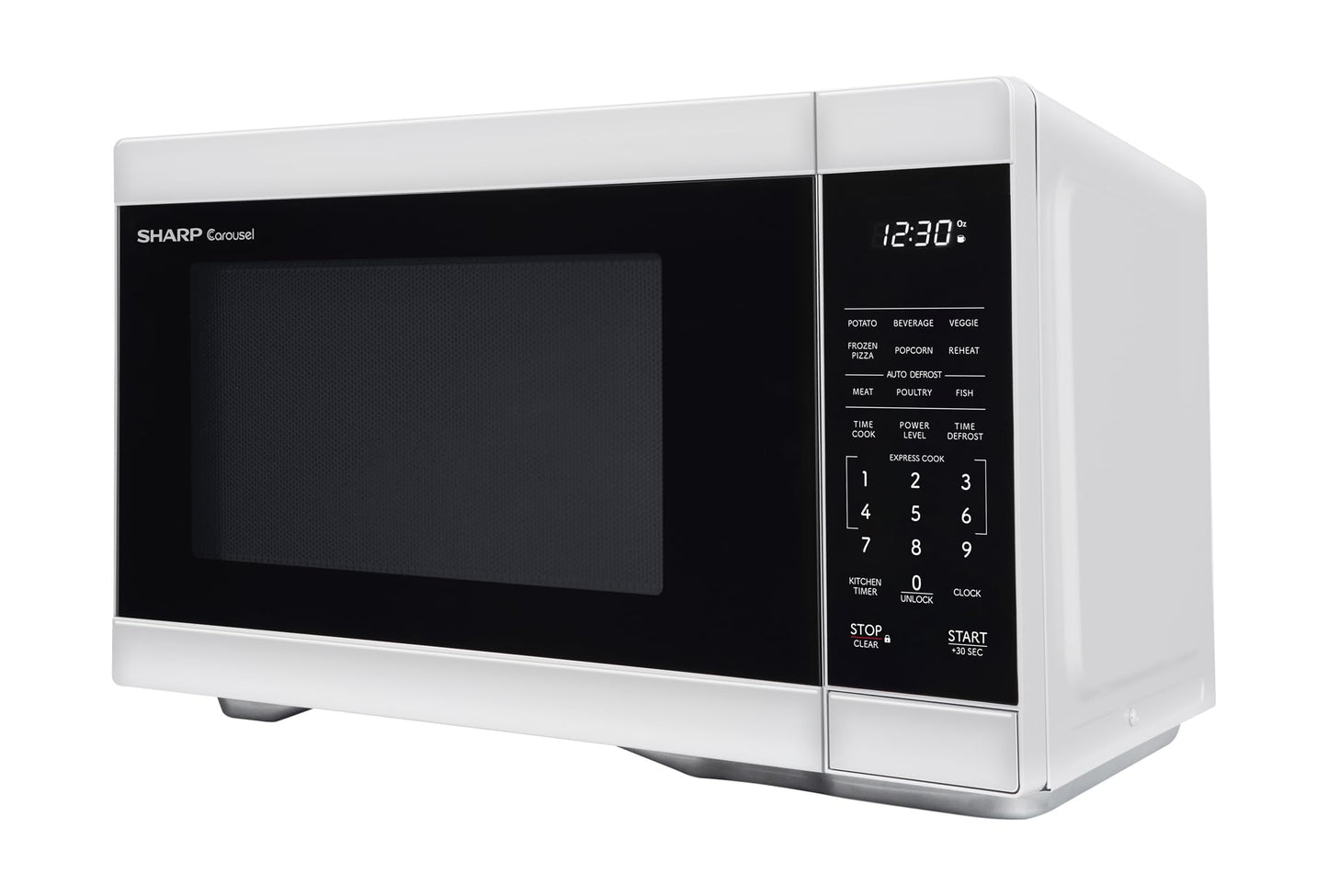 SMC1161KW 1.1 cu. ft. 1000W White Countertop Microwave Oven