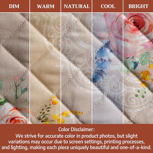100% Cotton Oven Mitt & Pot Holder Set