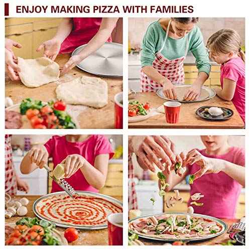 Pizza Pan 12 inch Pizza Pan Stainless Steel Pizza Oven Pan Tray