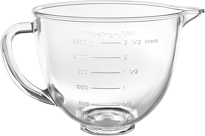 KitchenAid 3.5 Quart Tilt-Head Glass Bowl - KSM35GB
