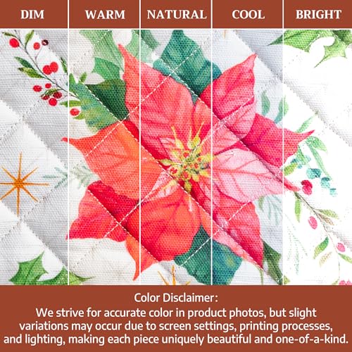 100% Cotton Oven Mitt & Pot Holder Set (2 Count)