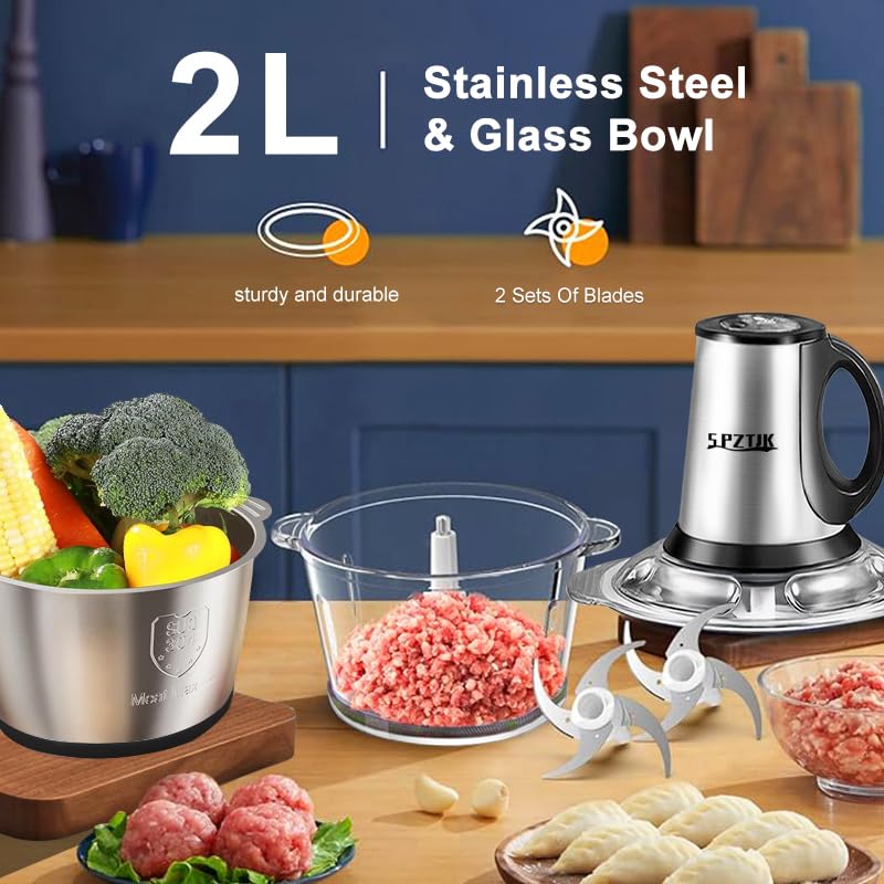 3 Speed Electric Food Processor