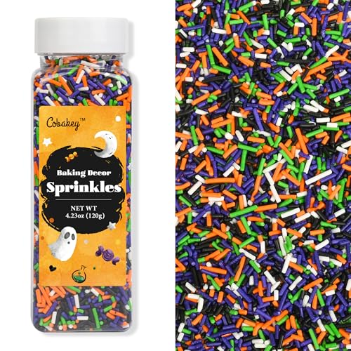 Halloween Sprinkles for Cake Decorating (4.23 Ounce)