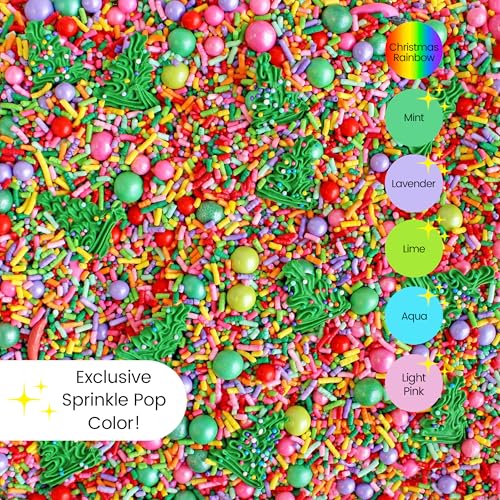 Twinkling Trees Sprinkle Mix (4 Count)