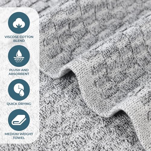 Juno Viscose Cotton Blend Medium Weight Towels