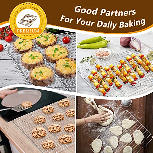 Stainless Steel Baking Sheet with Rack Set for Cookie