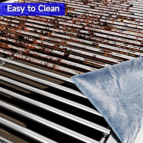 17 17.5 Inch Stainless Steel Cooking Grates for Charbroil Commercial Infrared 463355220 463242516