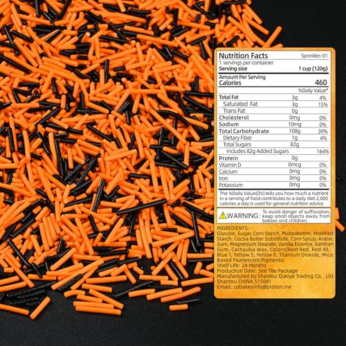 Jimmies Sprinkles for Cake Decorating (4.23 Ounce)