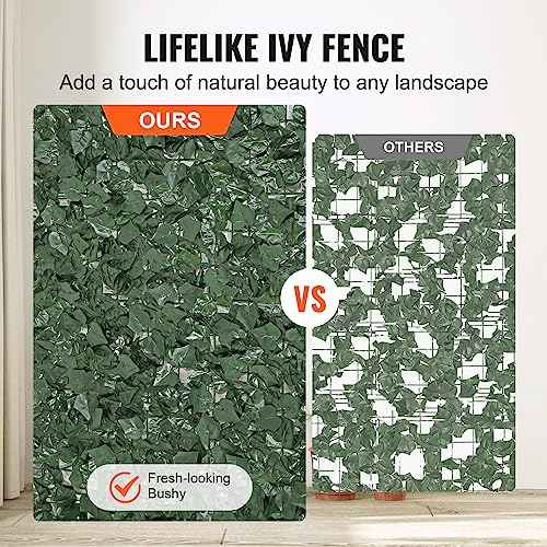 Artificial Ivy Privacy Fence Screen (48 Sq Ft)
