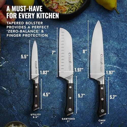 Chef Knife Set (3 Count)