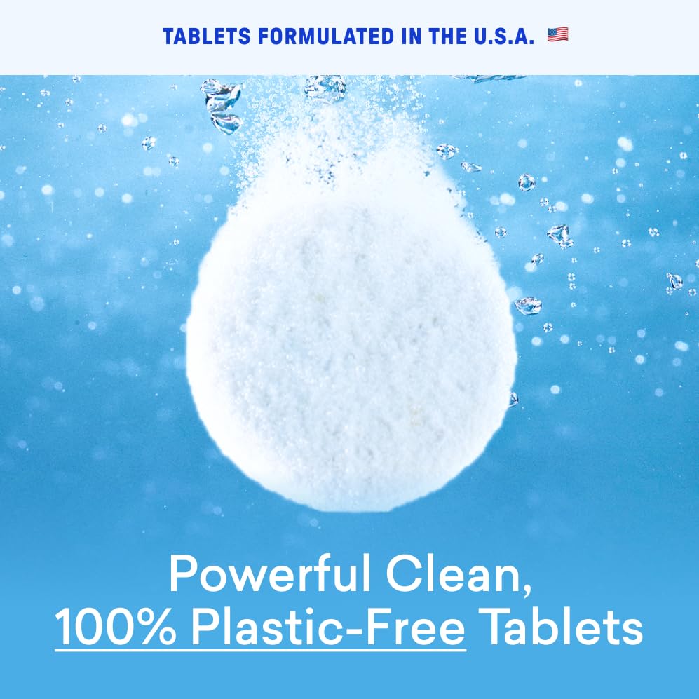 100% Plastic Free Laundry Detergent Tablets Set (61 Count)