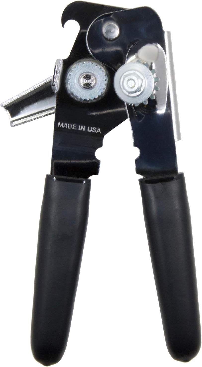 World's Best Can Opener - Made in USA - Sold by Vets - Easy Turn - Manual Can Opener - Culinary Roots