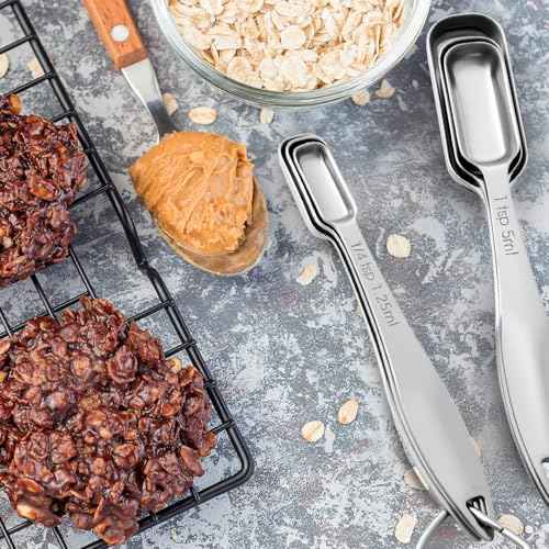 Stainless Steel Measuring Spoons Set of 6 (6 Count)