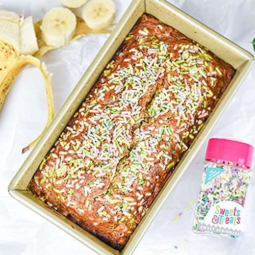 Pastel Sprinkles for Baking Cake and Cupcakes (4 Ounce)