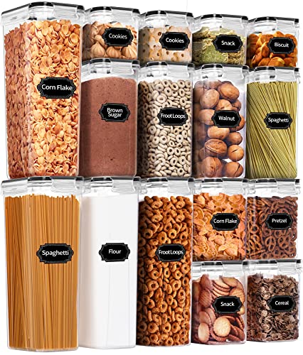 Airtight Food Storage Containers Set (16 Count)