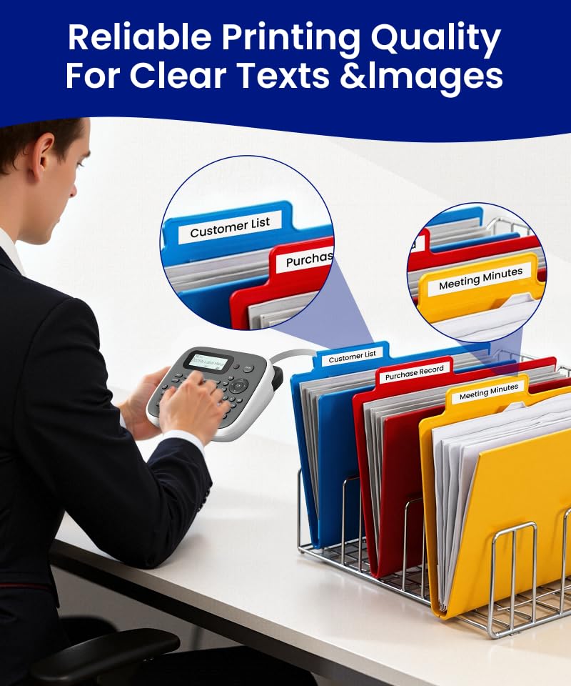 Label Maker Machine with Tapes (4 Count)