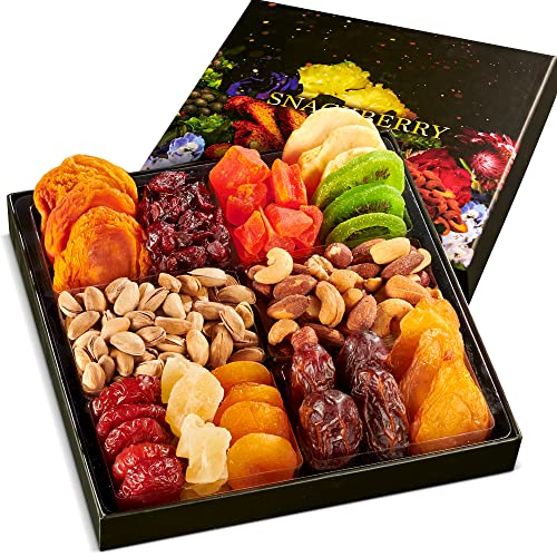 Dried Fruit & Nuts Gift Basket Arrangement Platter