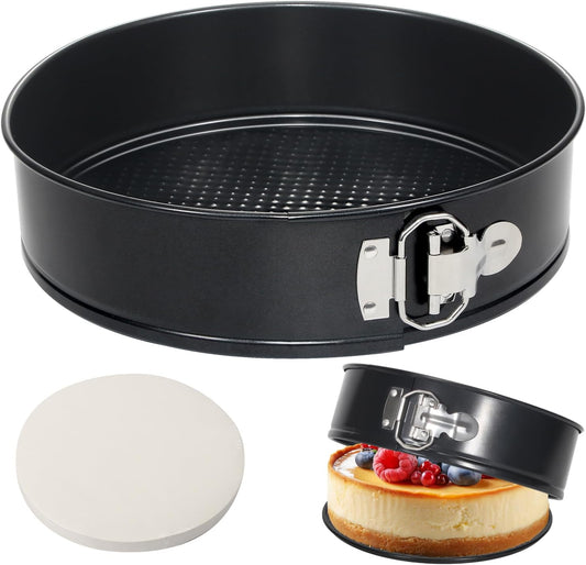 7 Inch Springform Pan for Instant Pot 6, 8 Qt Pressure Cooker 50Pcs Parchment Paper Baking Mold Round Leakproof Nonstick Removable Bottom Bakeware for Cake Cheesecakes Pizza and Quiches Accessories - Culinary Roots