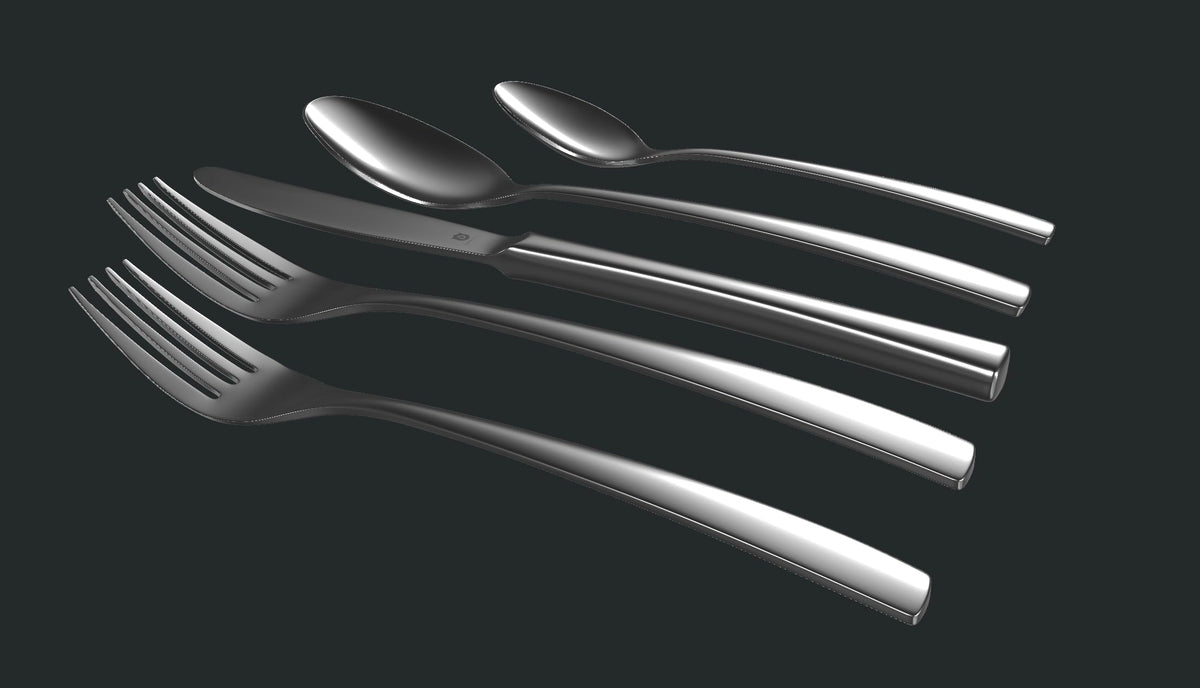 Matte Silverware Set