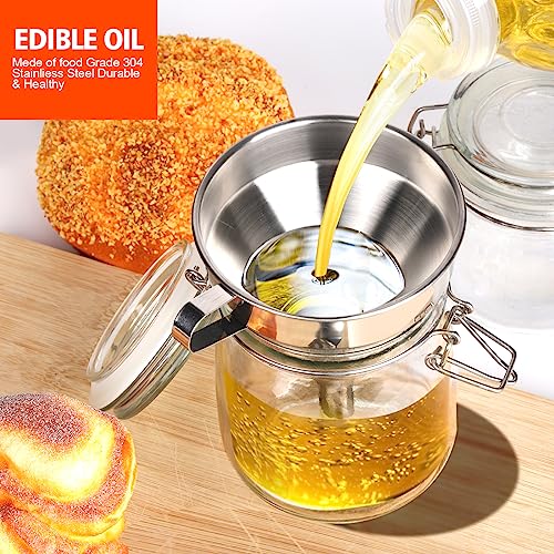Stainless Steel Funnel (8 Count)