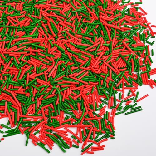 Christmas Sprinkles for Cake Decorating (4.23 Ounce)