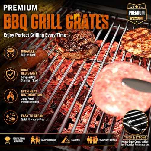 17Inch Stainless Steel Cooking Grill Grates