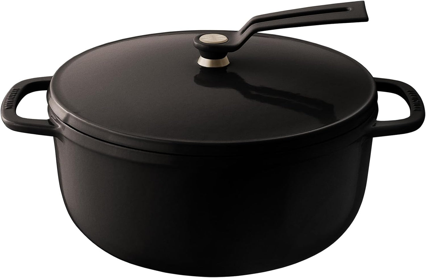 Vermicular Oven Pot 2.0 | Lightweight Enameled Cast Iron Pot | 22cm (3.7 Qt) | Non-Toxic | Induction-compatible | Dutch Oven | Made in Japan | Hazelnut Brown - Culinary Roots