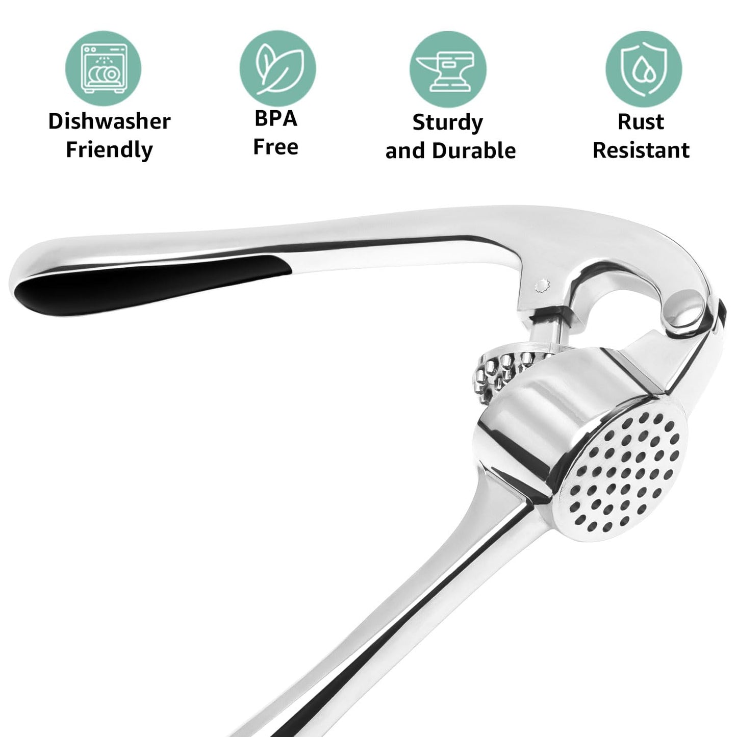 Garlic Press Crusher & Mincer