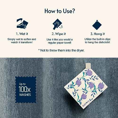 Reusable Paper Towels (8 Count)
