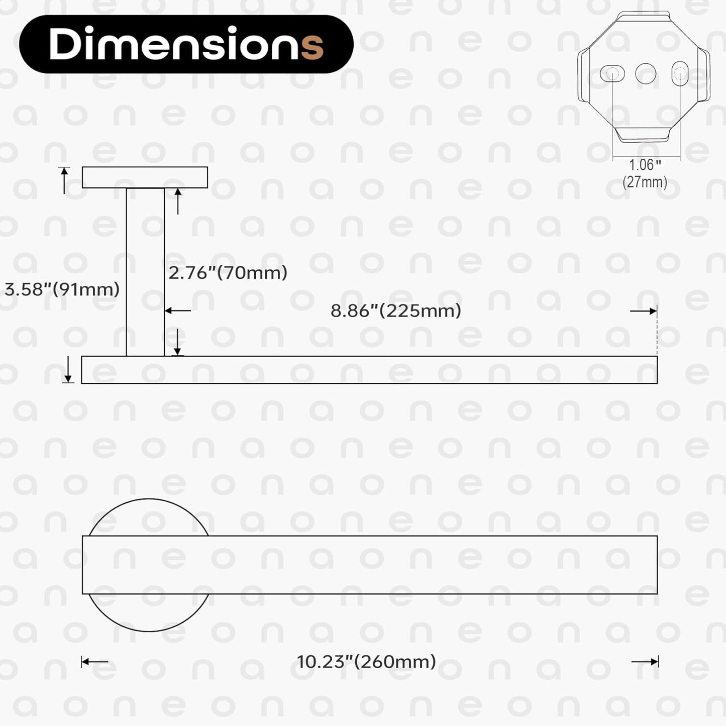 Hand Towel Rings Bathroom Towel Holder Modern Small Bath Towel Bars Stainless Steel Wall Mounted Brushed Gold AN3001GD