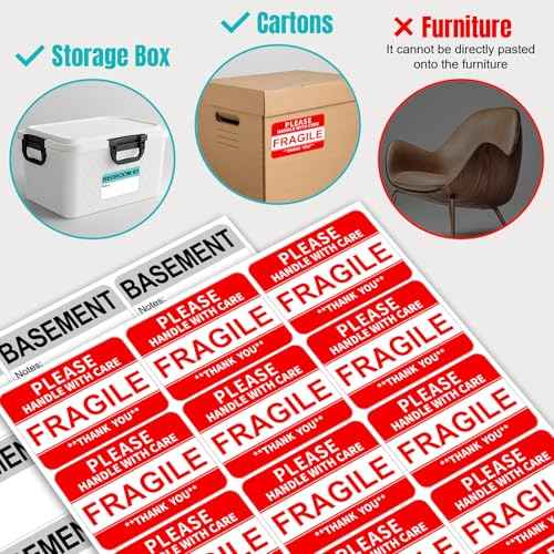 600 Writable Home Moving Stichers (600 Count)